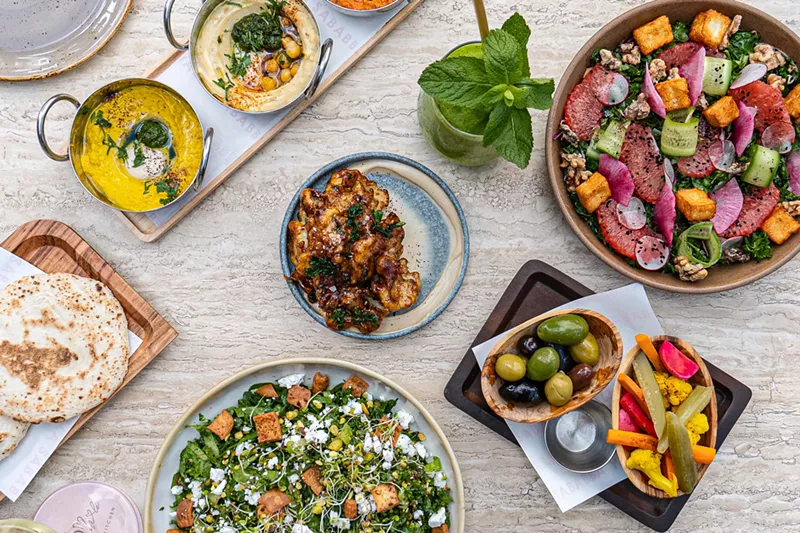 Image: food spread