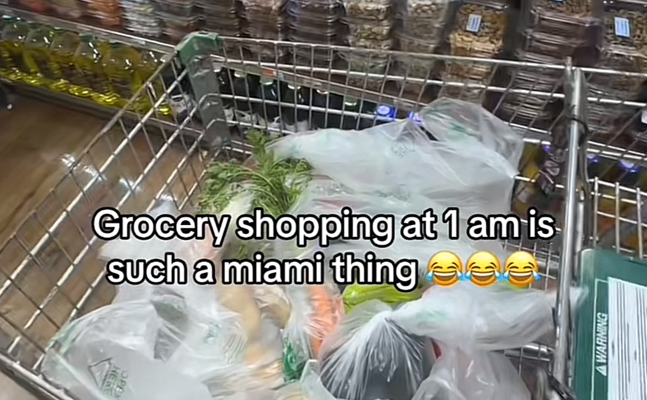 24-Hour Miami Grocery Store Goes Viral for Twilight Shopping