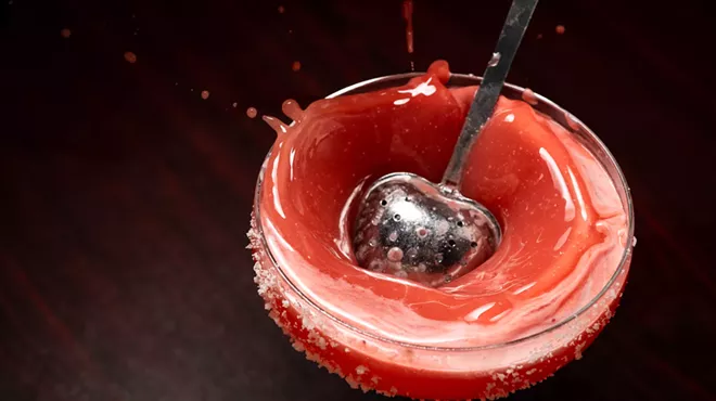 a cocktail splash