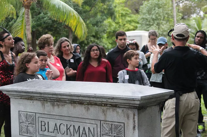 Image: Get into the spirit of the spooky season with a tour of Miami City Cemetery.