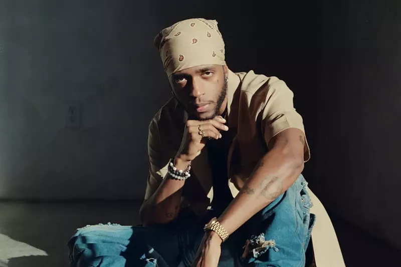 Image: 6lack stops at the Kaseya Center in November.