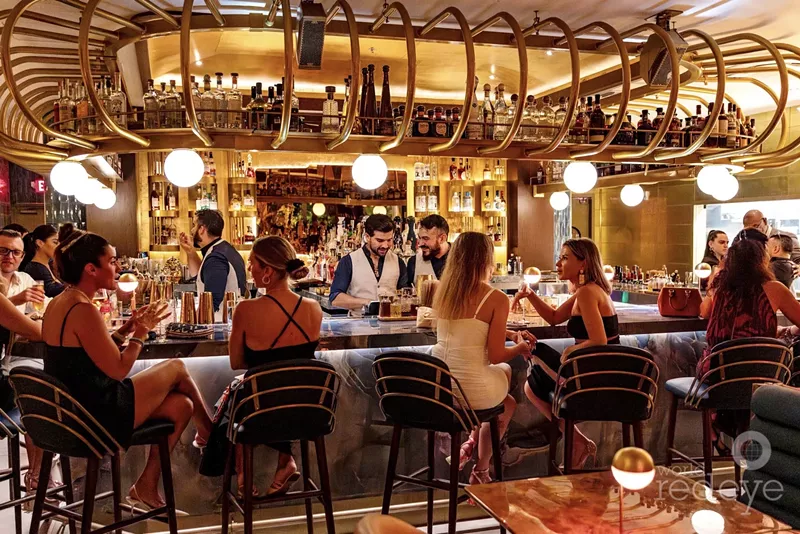 Image: Rooftop restaurant Oro joined the list with a design by Hybrid Creative and JPC Projects.