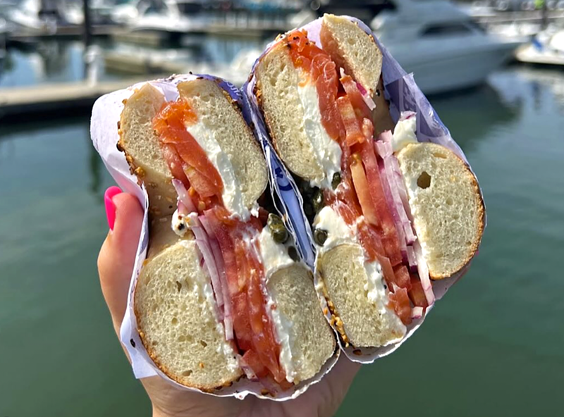 Image: Goldberg's Delicatessen and Bagels is one of the best bagel delis in Fort Lauderdale