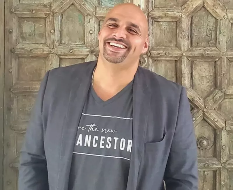Image: "Therapy helped me be a better father," Nedal Ahmad says.