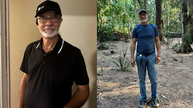 Photos of Fernando Artese, a 63-year-old Argentine living in Miami, was en route to a new life in Spain. Now, he's being held at Alligator Alcatraz.