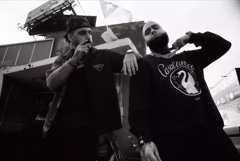 Image: DJ Scheme (left) and Danny Towers have become synonymous with Rolling Loud's mainstream rise.