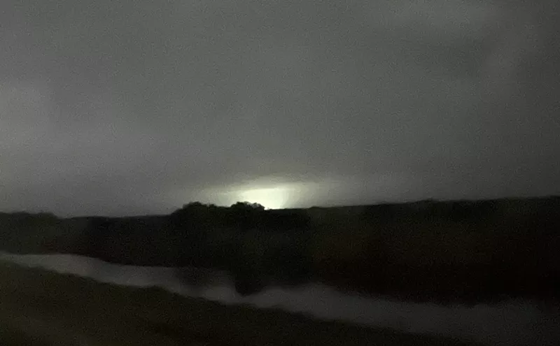Image: Alligator Alcatraz Is Setting Big Cypress' Dark Skies Aglow