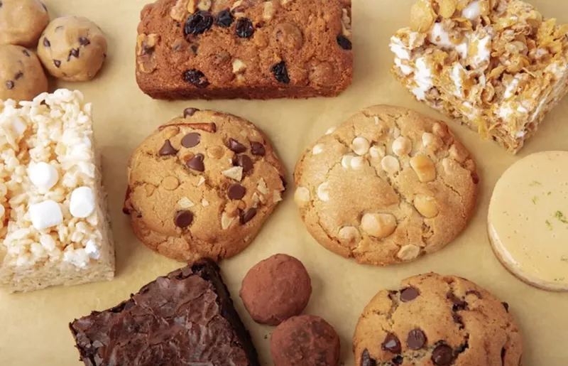 Image: Baked goods on a beige background