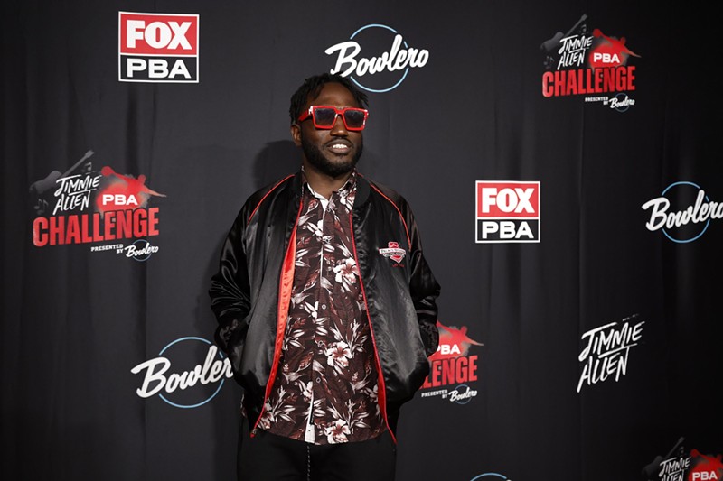 Comedian, actor, writer, and producer Hannibal Buress attends the Jimmie Allen PBA Challenge on October 5, 2022 in Matthews, North Carolina.