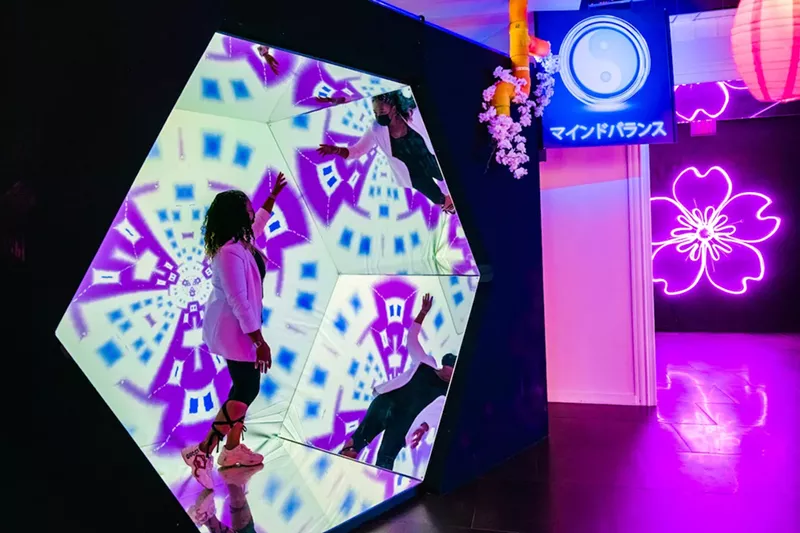 Image: "Renewal 2121" at Artechouse takes inspiration from Japanese culture.