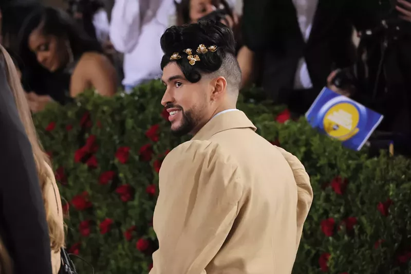 Image: Bad Bunny's look at this year's Met Gala had everybody talking.