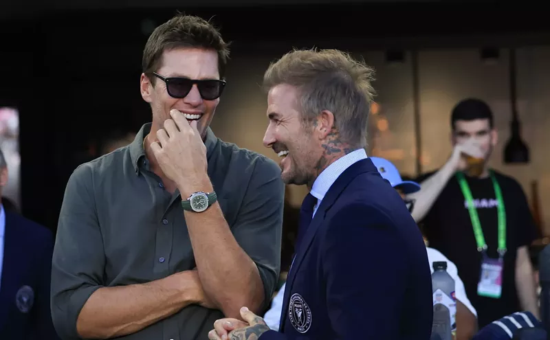 Image: Beckham, Brady, and Messi Celebrate as Inter Miami Clinches Playoff Spot