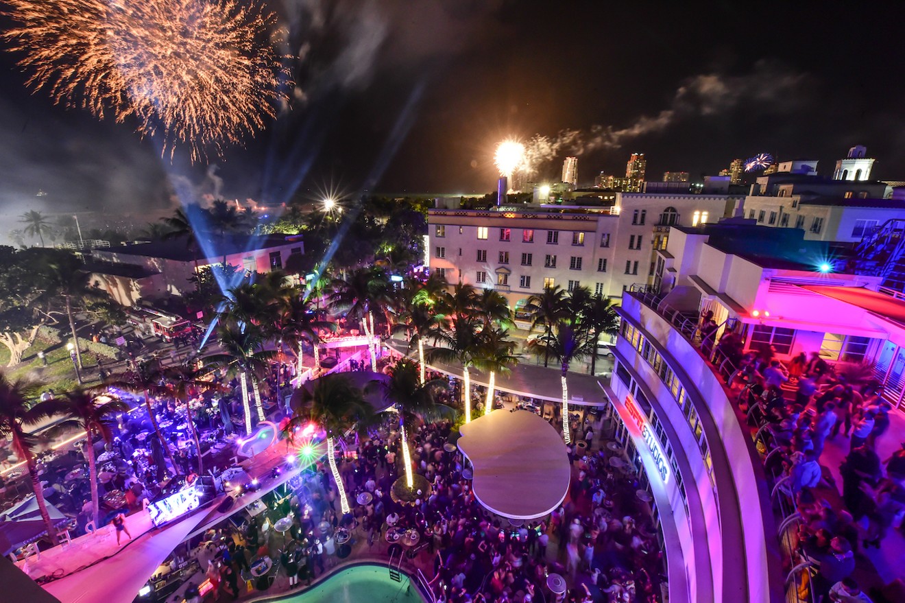 Watch the Fourth of July fireworks from the Clevelander.