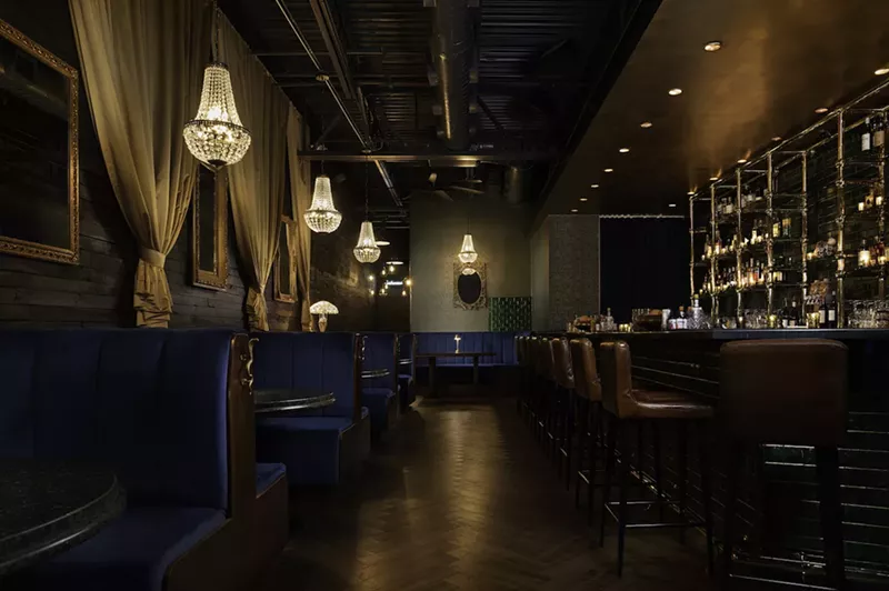 Image: With seating for 40, No Man's Land emits an undeniably sultry vibe.