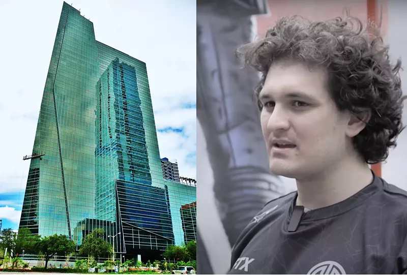 Image: FTX inked a lease for space in the 1450 Brickell building shortly before the company went bankrupt.