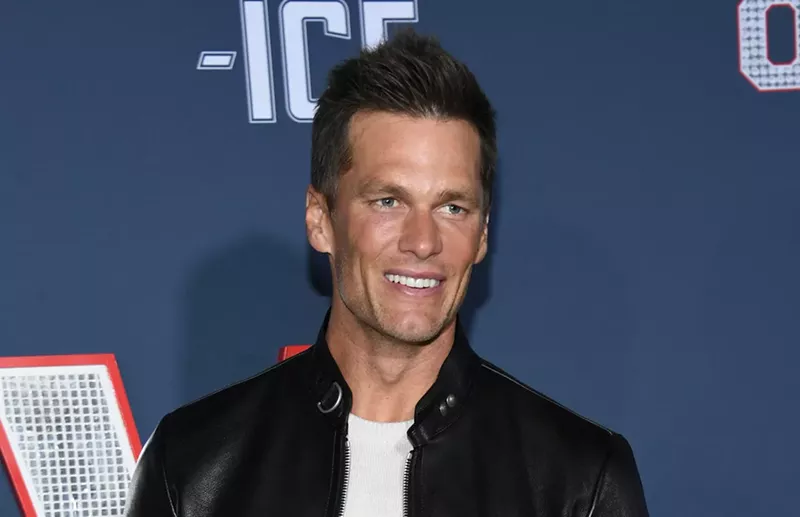 Image: Tom Brady at the premiere of 80 For Brady in Los Angeles on January 31, 2023.