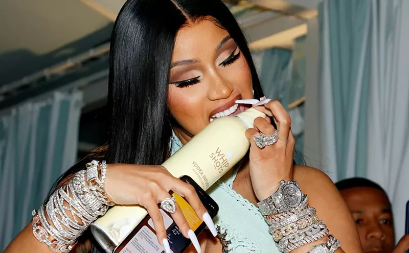 Image: Cardi B Launched a Boozy Whipped Cream During Miami Art Week