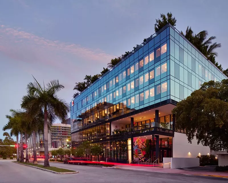 Image: The exterior of CitizenM South Beach