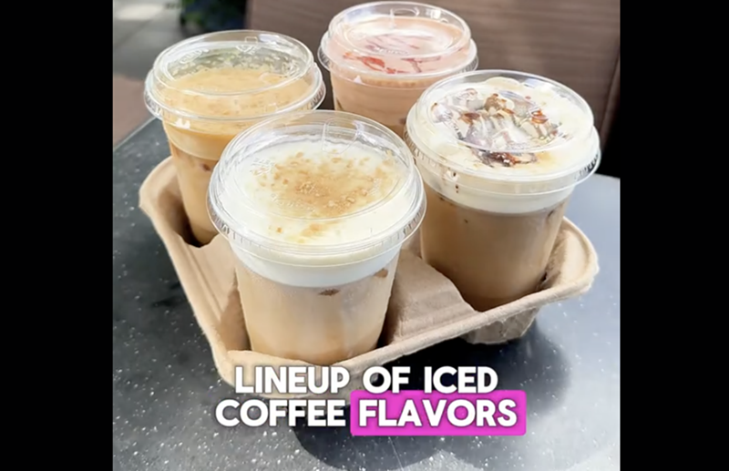 Image: Sergio’s Cuban Restaurant iced coffee is going viral in Miami with guava cold foam, shaken cortadito, and Cuban s’mores flavors giving cafecito an upgrade.