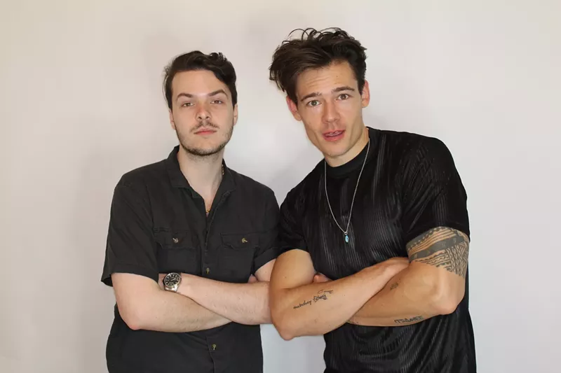 Image: Portrait of Clayton Horwitz and Mario Adrion