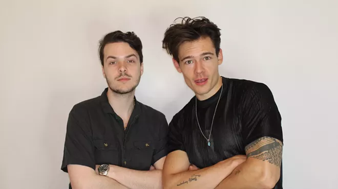 Portrait of Clayton Horwitz and Mario Adrion
