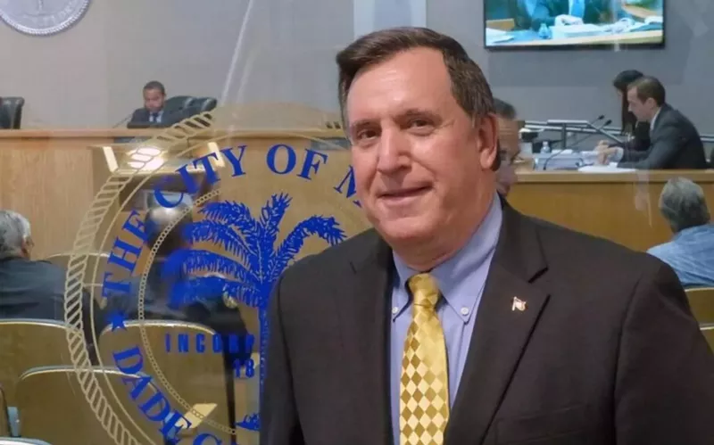 Image: Joe Carollo, Miami city commissioner and aspiring savior of the homeless