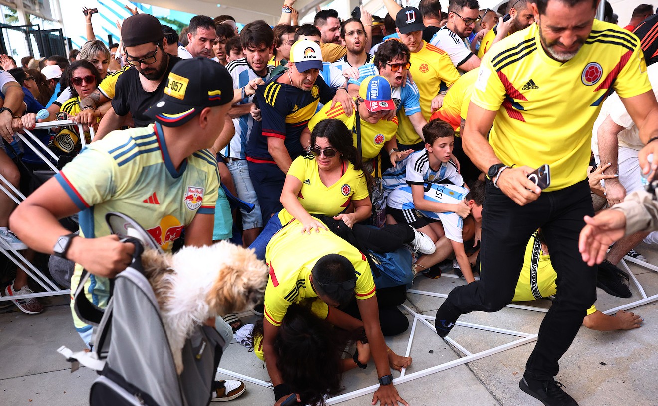 Holy Shih Tzu! Dog Photo Bombs Copa América Madness