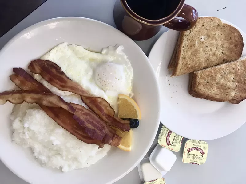 Image: End of an era: No more breakfasts at Burger Bob's.
