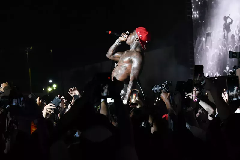 Image: DaBaby is under fire for stigmatizing HIV/AIDS as well as homophobic and misogynistic comments during his set.