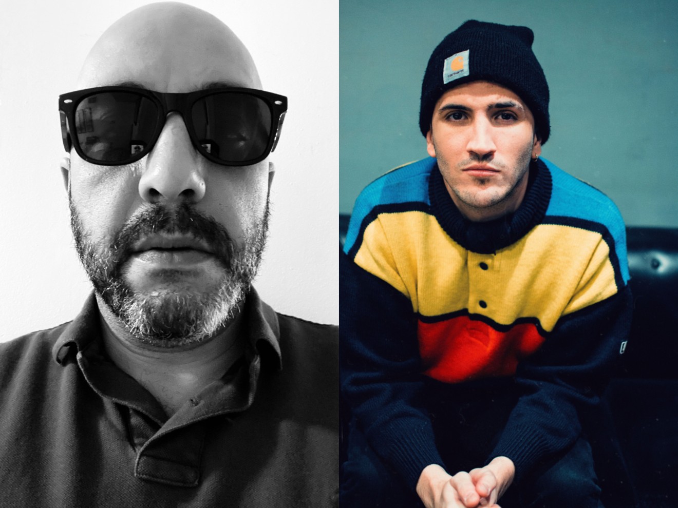 Push Button Objects (left) and Danny Daze