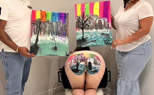 Image: Different Strokes: Cheeky Canvases Is a One-of-a-Kind Art Class