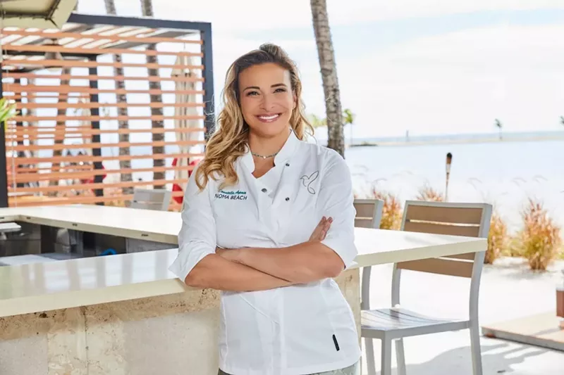 Image: Donatella Arpaia at NOMA Beach at Redfish