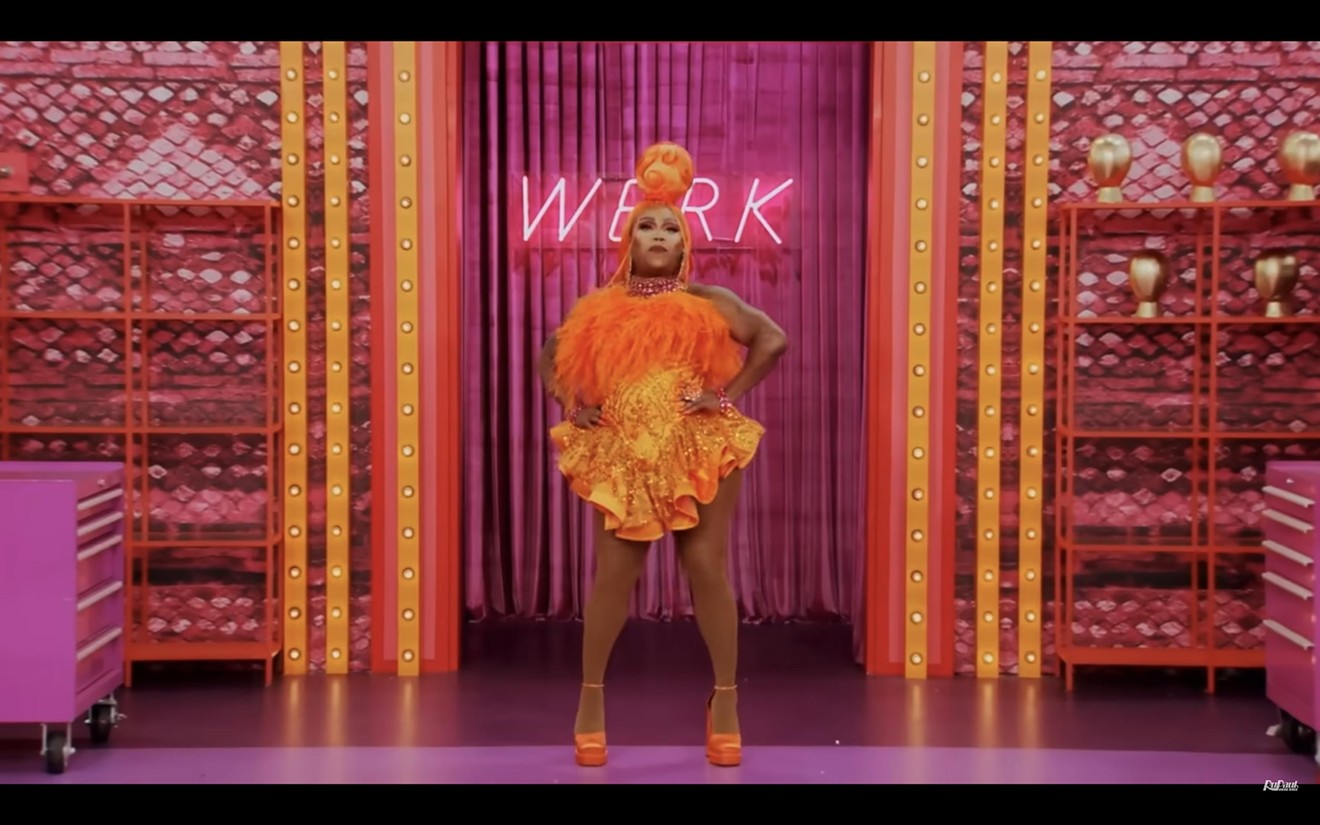 Mhi'ya Iman Le'Paige makes her grand entrance on the second episode of RuPaul's Drag Race.