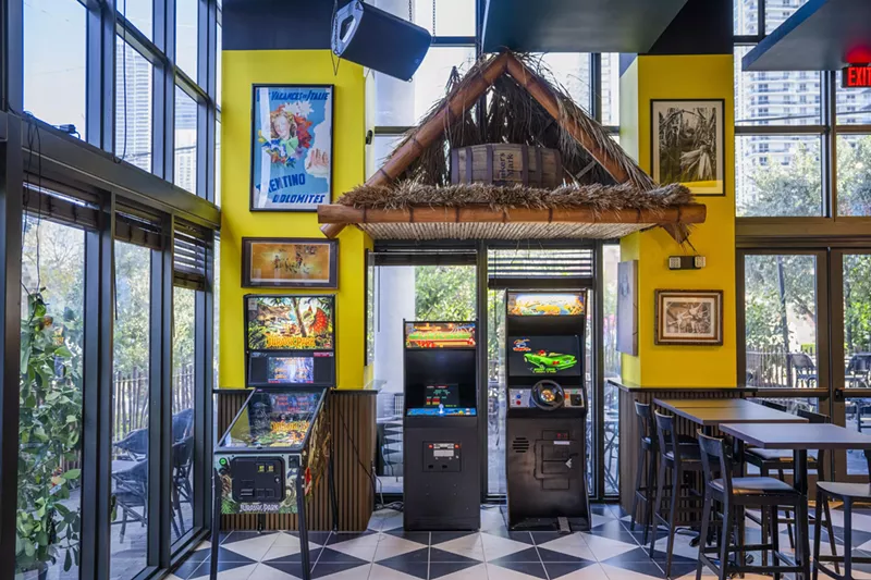 Image: A bar inetrior