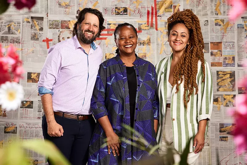 Image: Miami New Drama’s Michel Hausmann, author Edwidge Danticat, and writer-director Lileana Blain-Cruz joined forces to bring Create Dangerously to the stage.
