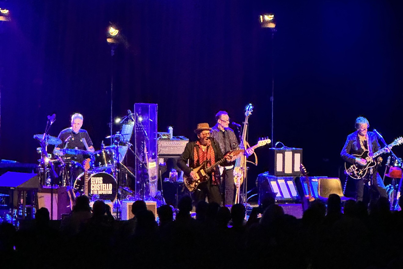 Elvis Costello performed at the Fillmore Miami Beach on Friday, January 12.