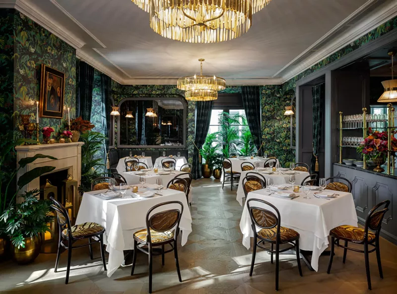 Image: Miami's only 20th-century chateau houses a new Mexican restaurant and members-only club in Brickell.