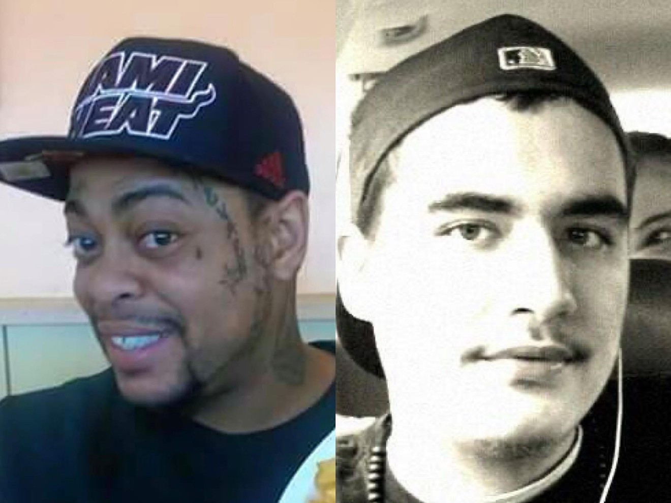 Edward Foster (left) and Sebastian Gregory were shot by police officers in Miami-Dade County.