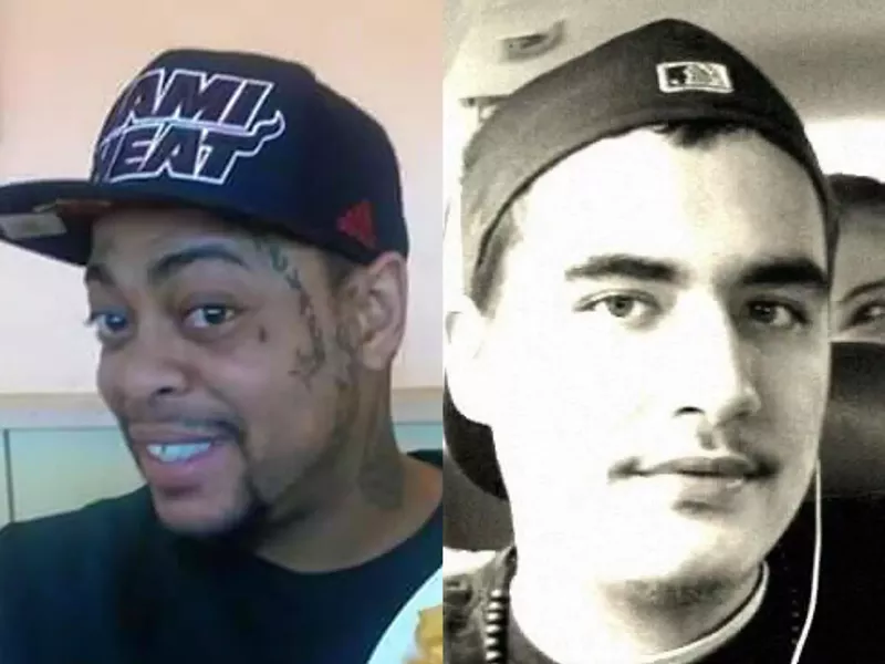 Image: Edward Foster (left) and Sebastian Gregory were shot by police officers in Miami-Dade County.