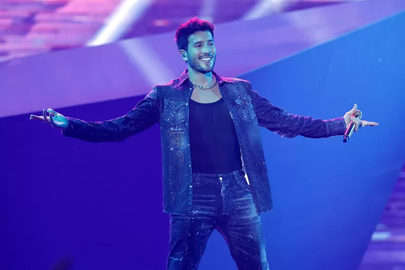 Image: Sebastián Yatra performs onstage at the Latin Grammy Awards in Seville, Spain