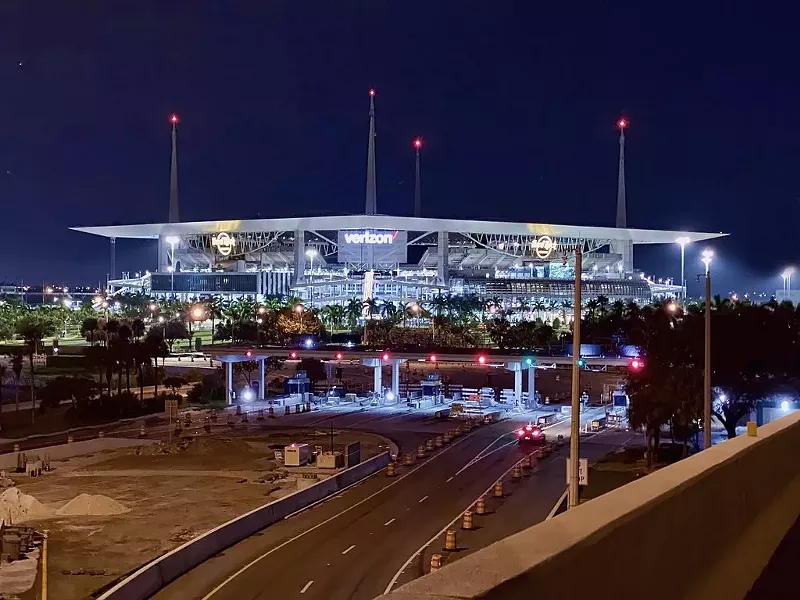 Image: Hard Rock Stadium in Miami Gardens.