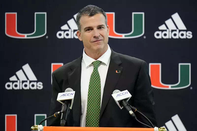 Image: Mario Cristobal represents a new era in Miami football.