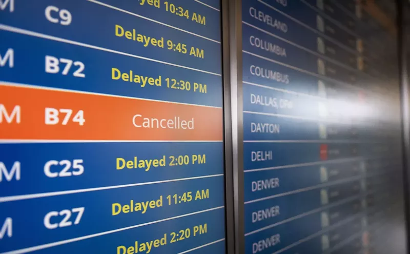 Image: Flight Cancellations Surge at MIA and FLL Amid Hurricane Debby