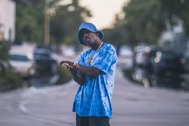 Image: Portrait of rapper FloKid