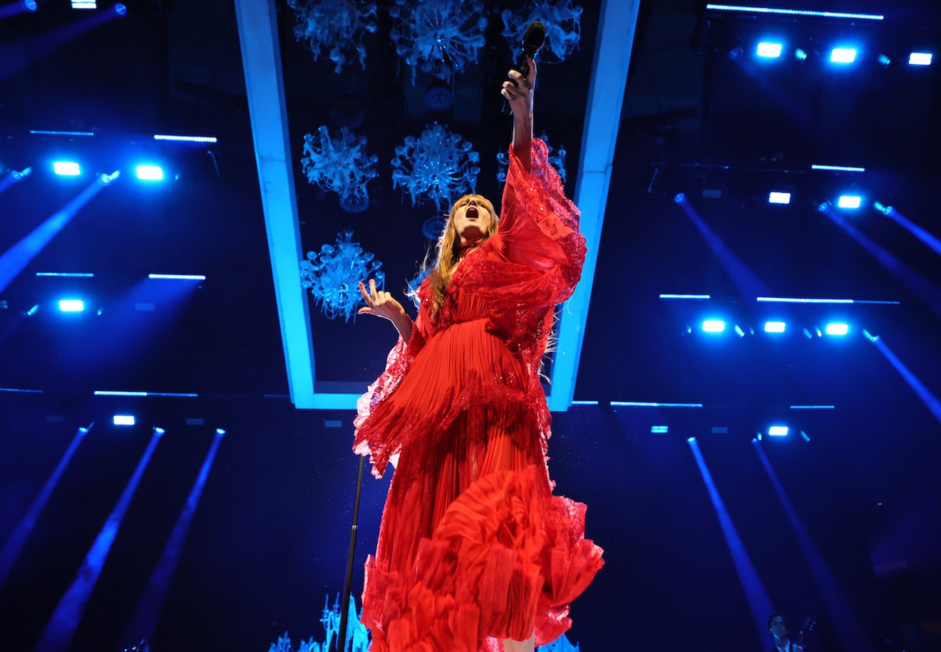 Florence and the Machine performed at Madison Square Garden on September 16 in New York City.