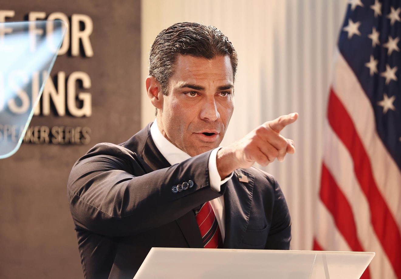 Miami Mayor Francis Suarez announces his presidential run at the Ronald Reagan Presidential Library on June 15, 2023 in Simi Valley, California.