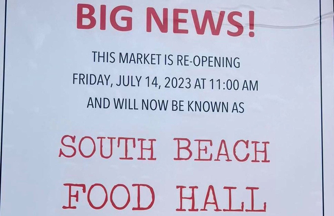 Time Out Market Miami will reopen as South Beach Food Hall.