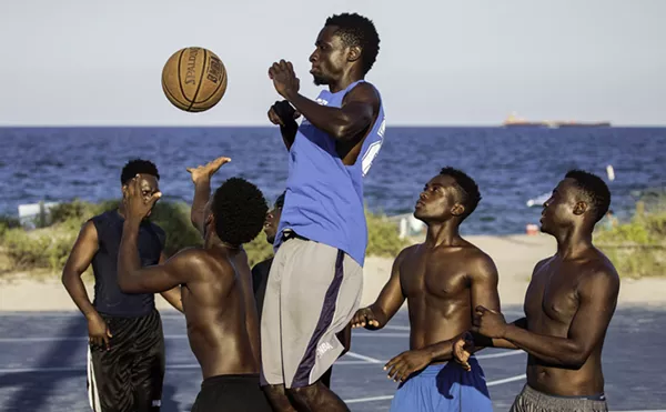 Image: Iconic Fort Lauderdale Basketball Courts Along Beach to Be Bulldozed