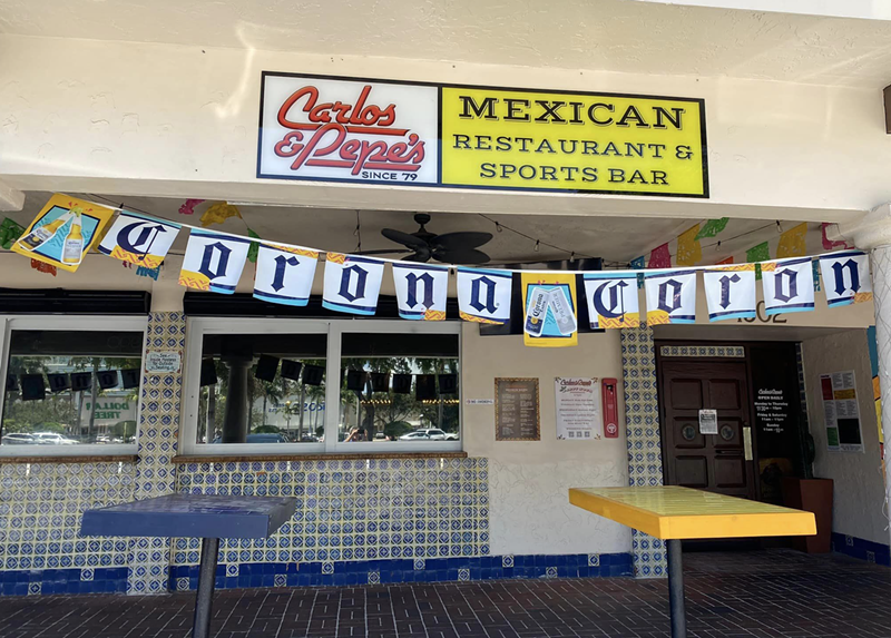 Fort Lauderdale staple Carlos & Pepe's appears to be closing after a South Florida auction company announced it would auction the entire contents of the restaurant.