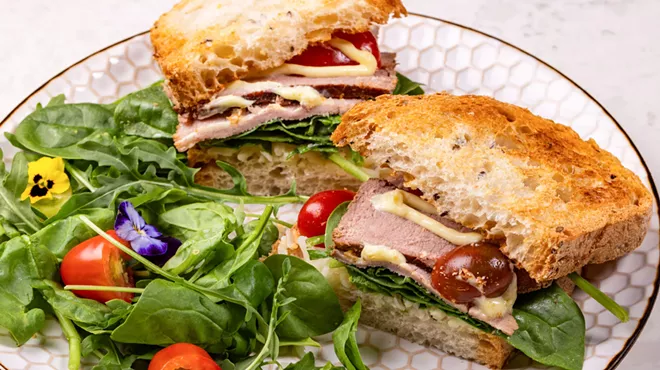 a sandwich